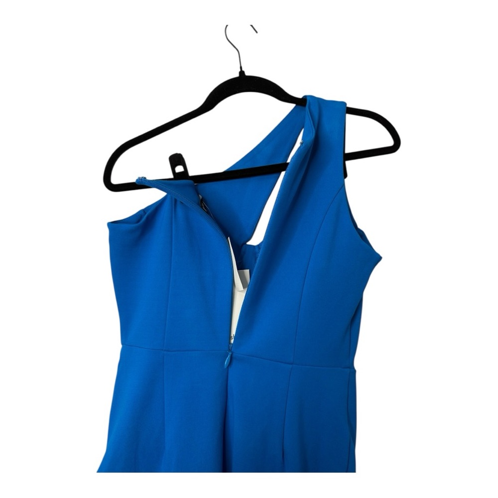 Lavish Alice‎ One Shoulder Corset Front Hi-Low Ruched Mini Formal Cocktail Dress - Picture 10 of 16